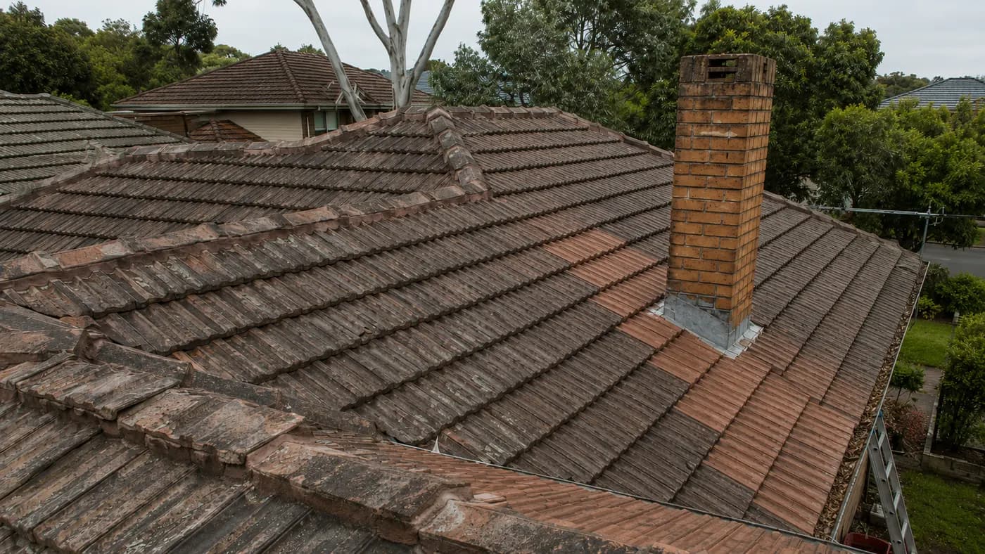 Completed roof replacement on a north-west Melbourne home