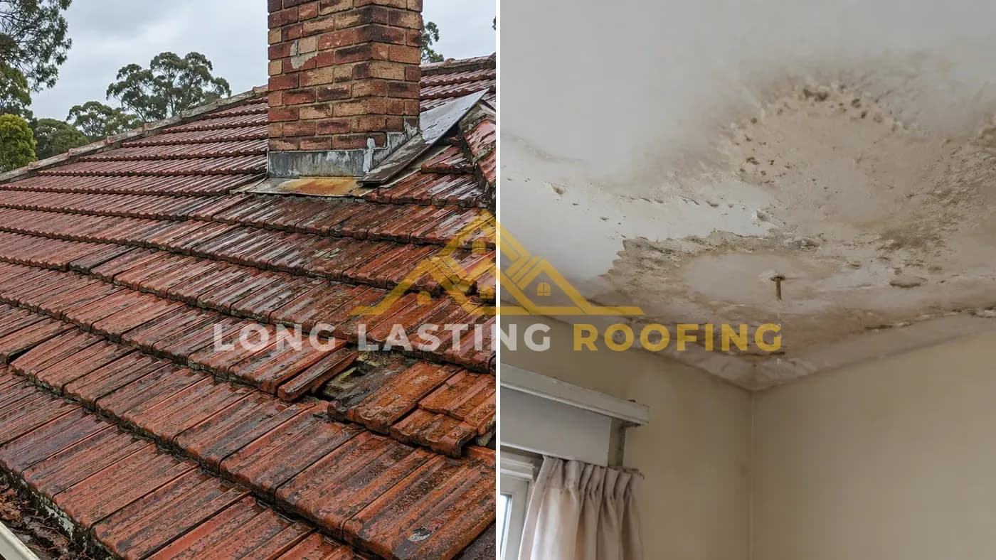 Roof Leak Repairs in Fawkner, before