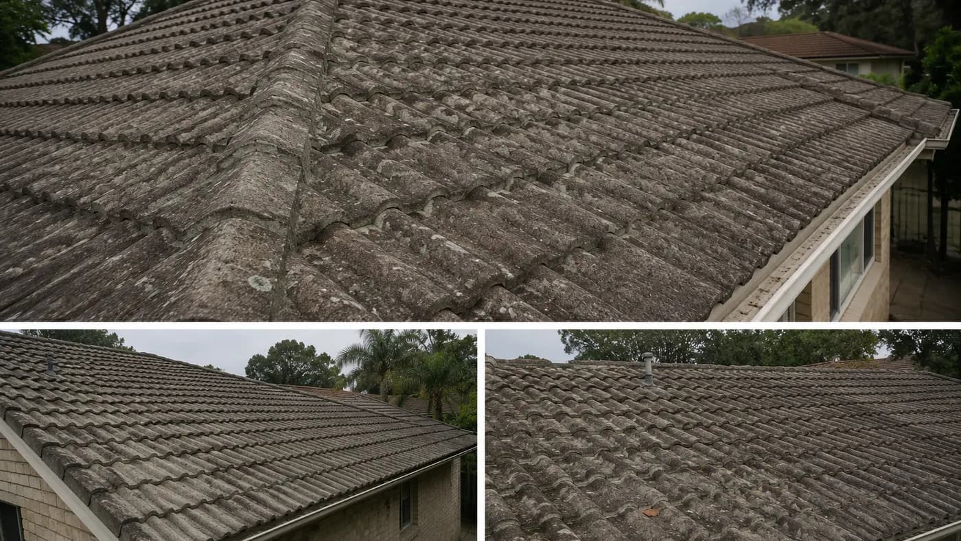 Roof Painting & Recoat in Essendon, before