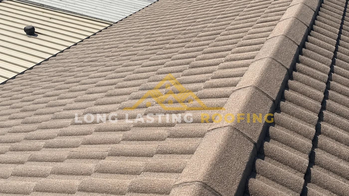 Full Roof Restoration in Brunswick, after