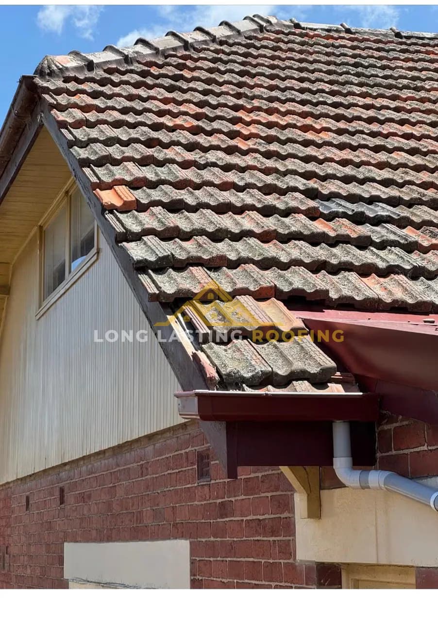 Gutter Replacement on Tile Roof in Pascoe Vale, Melbourne