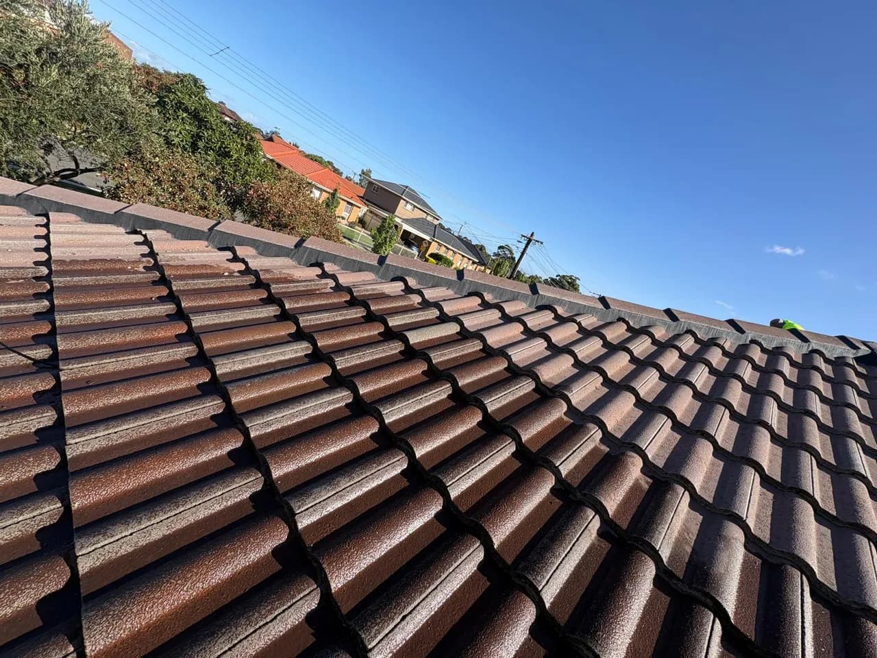 Restored Terracotta Tile Roof in Moonee Ponds, Melbourne