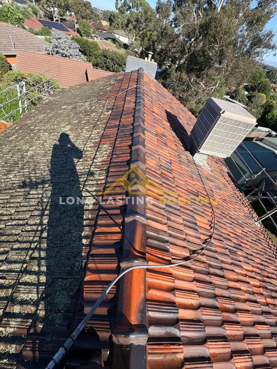 Pressure-Wash Roof Clean in Broadmeadows, Melbourne