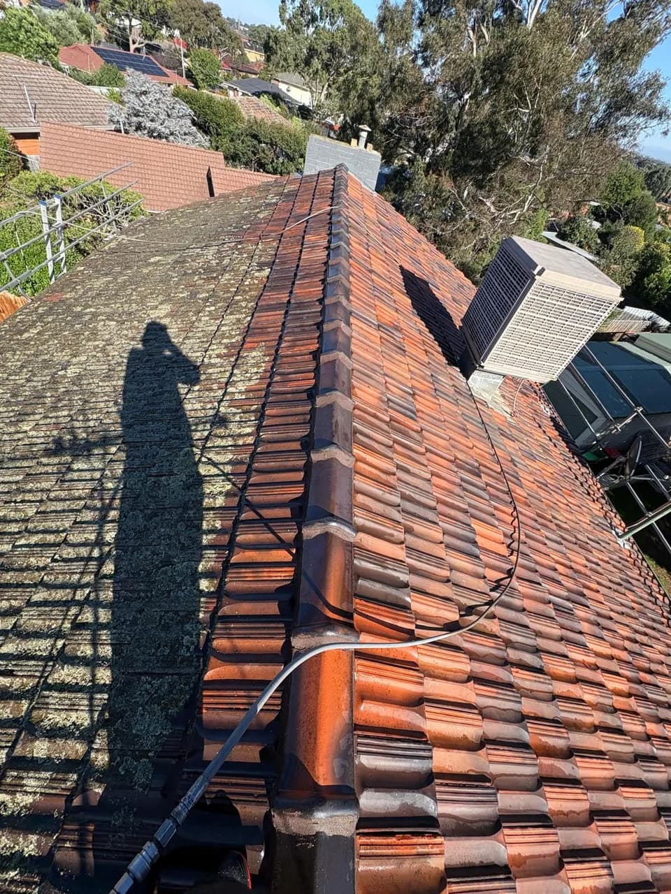 Pressure-Wash Roof Clean in Broadmeadows, Melbourne