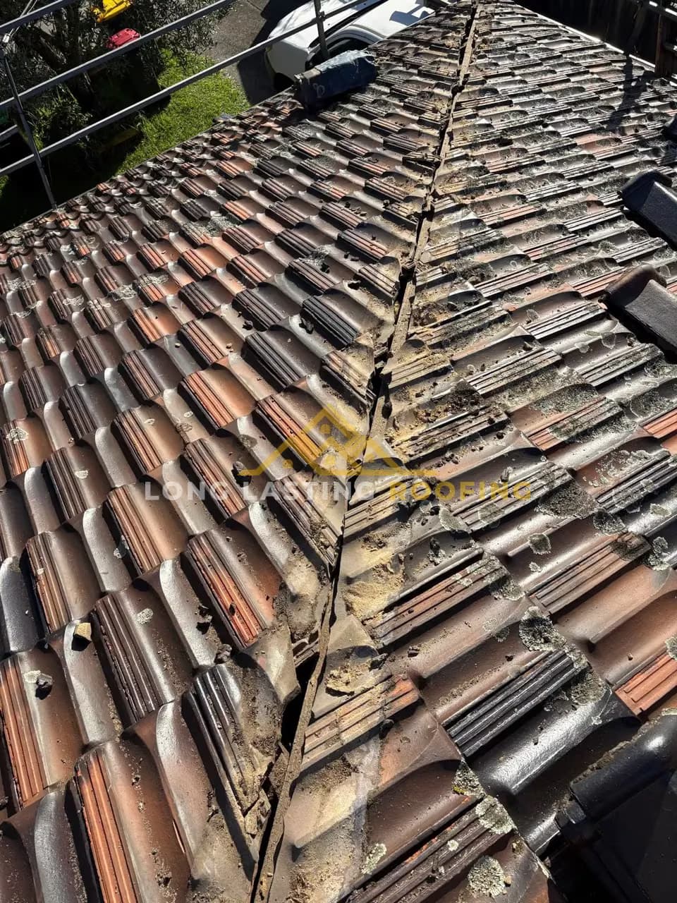 Weathered Roof Before Restoration in Fawkner, Melbourne